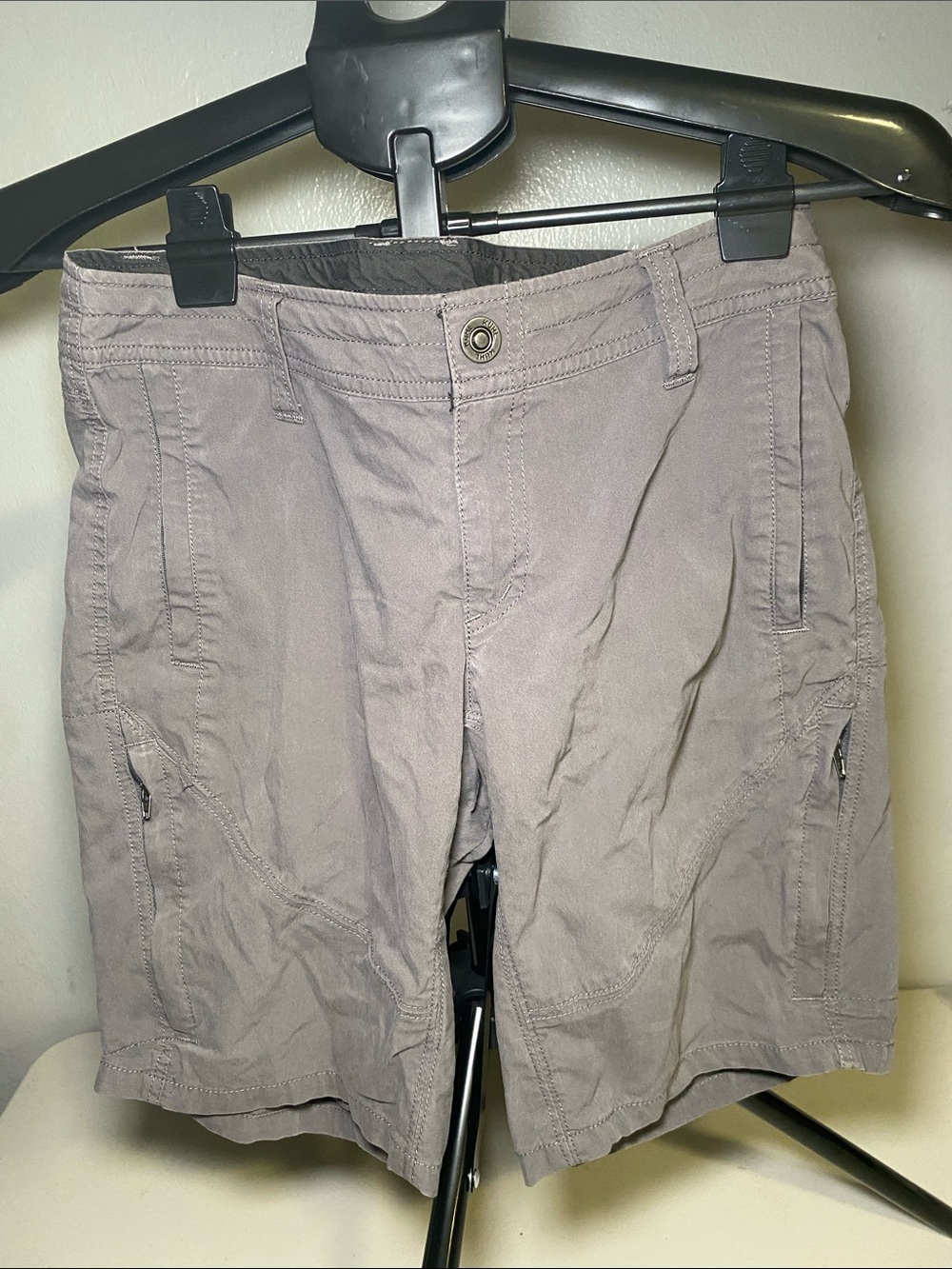 Kuhl Women's Cargo Shorts - Taupe Gray